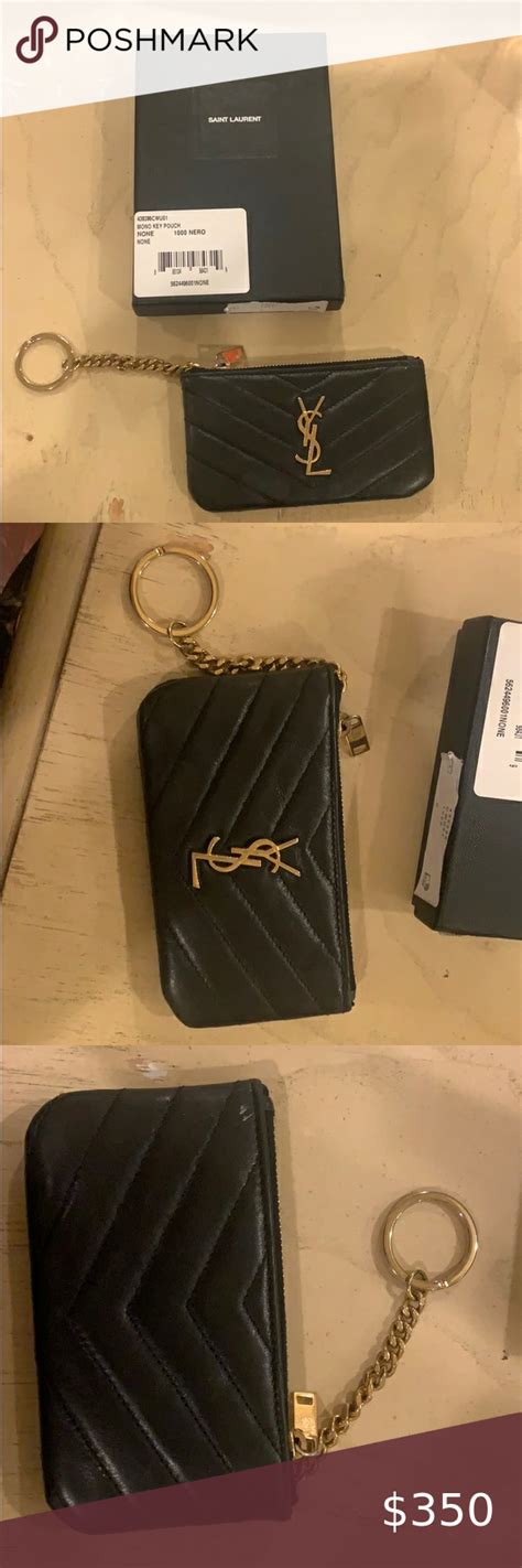 ysl zip coin purse|ysl coin purse keychain.